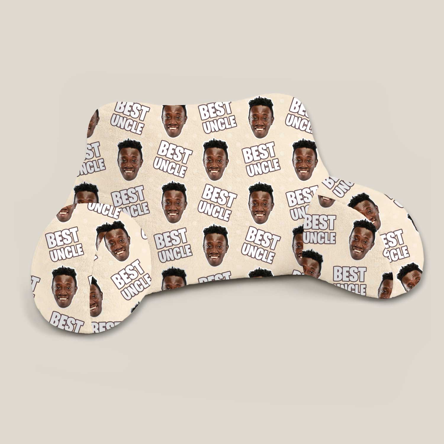 Personalised Best Uncle Cuddle Cushion