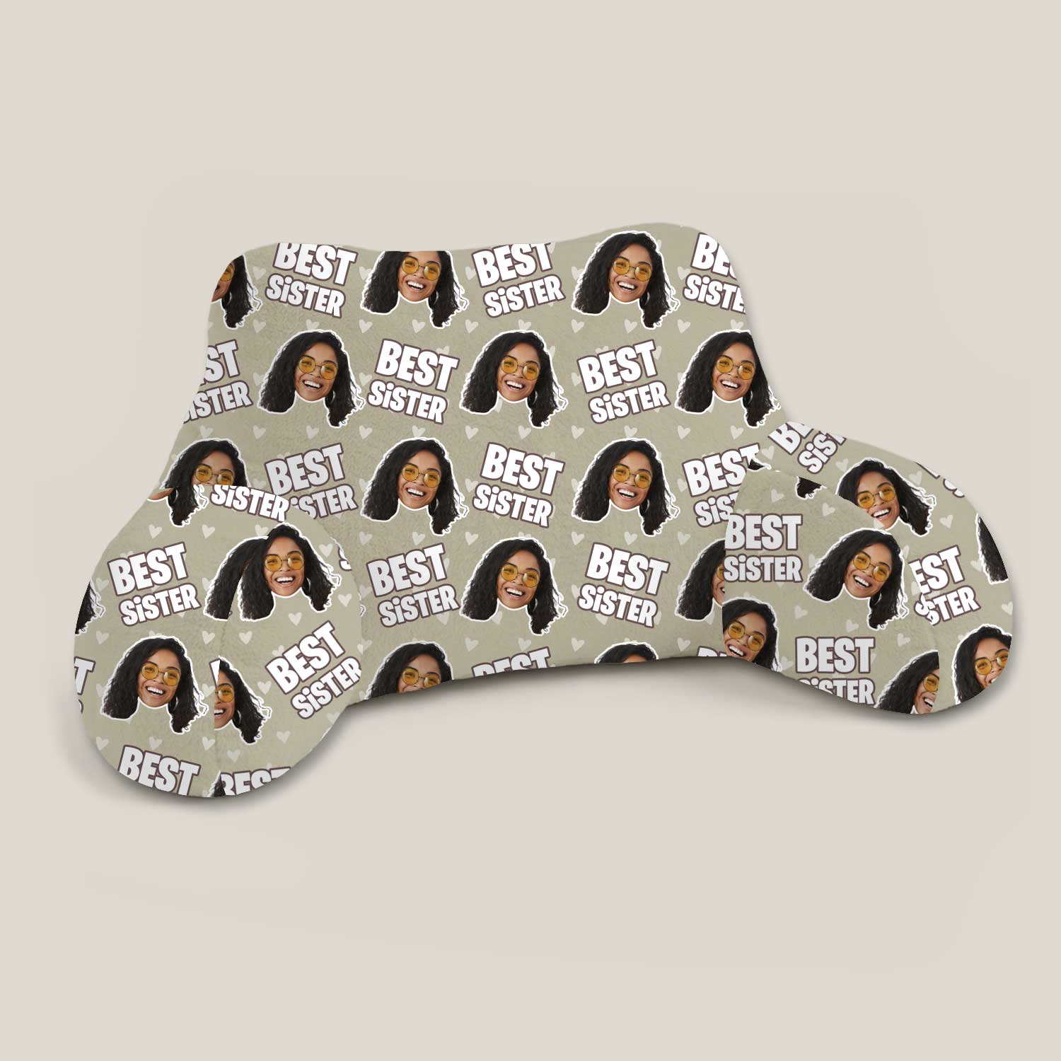 Personalised Best Sister Cuddle Cushion