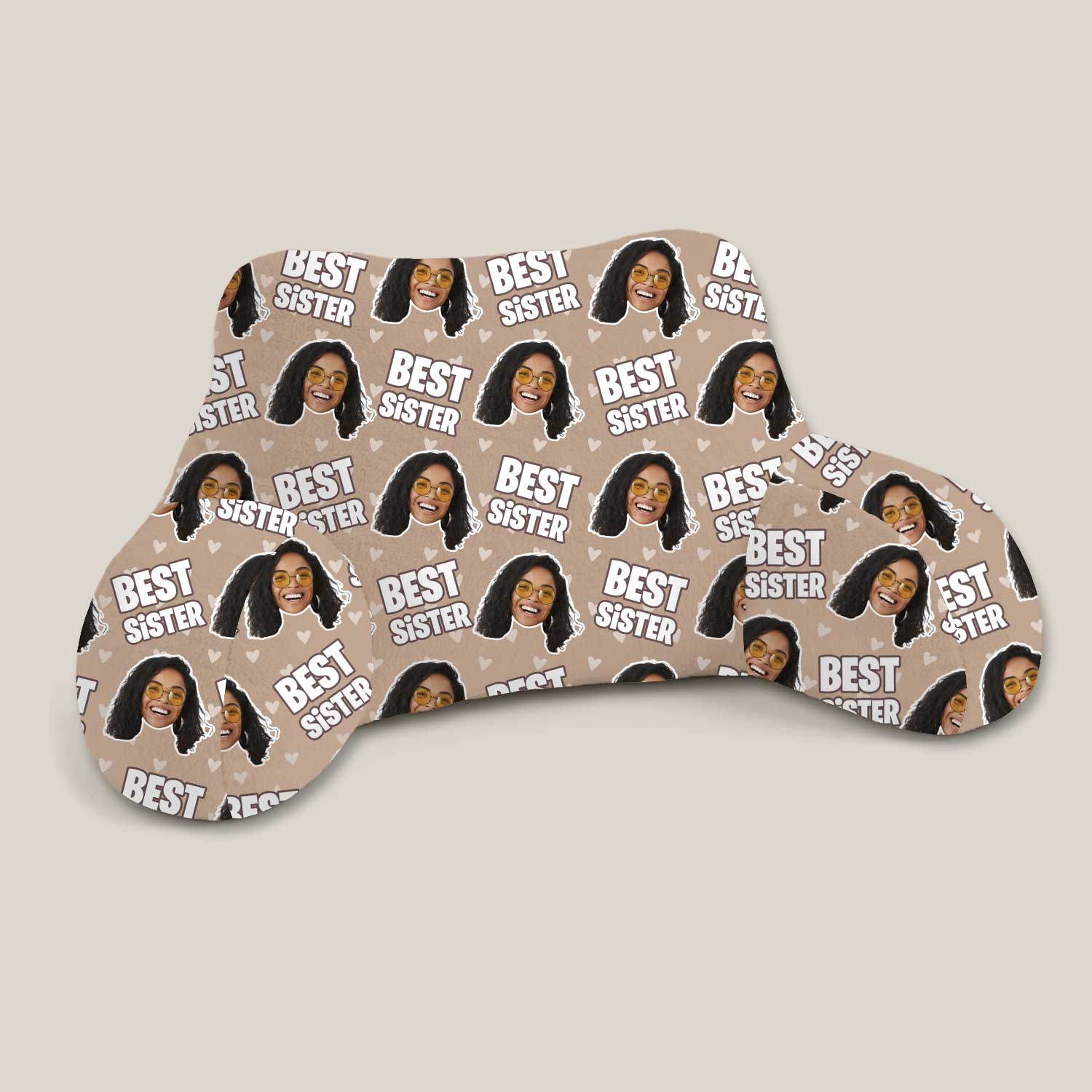 Personalised Best Sister Cuddle Cushion