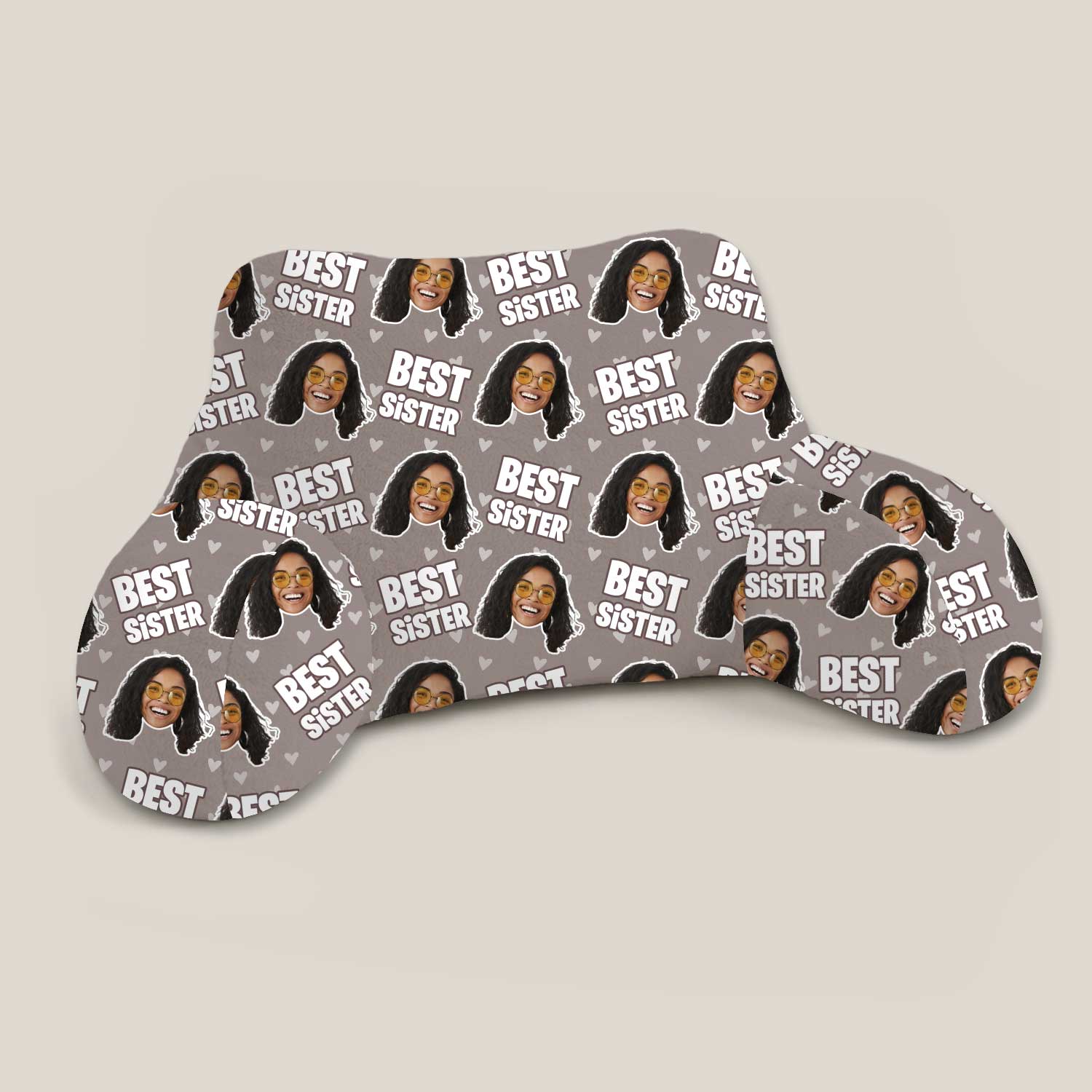 Personalised Best Sister Cuddle Cushion