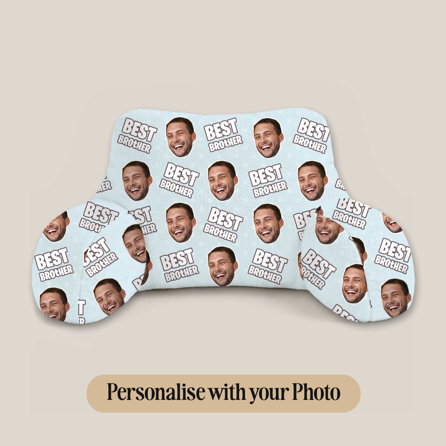 Personalised Best Brother Cuddle Cushion