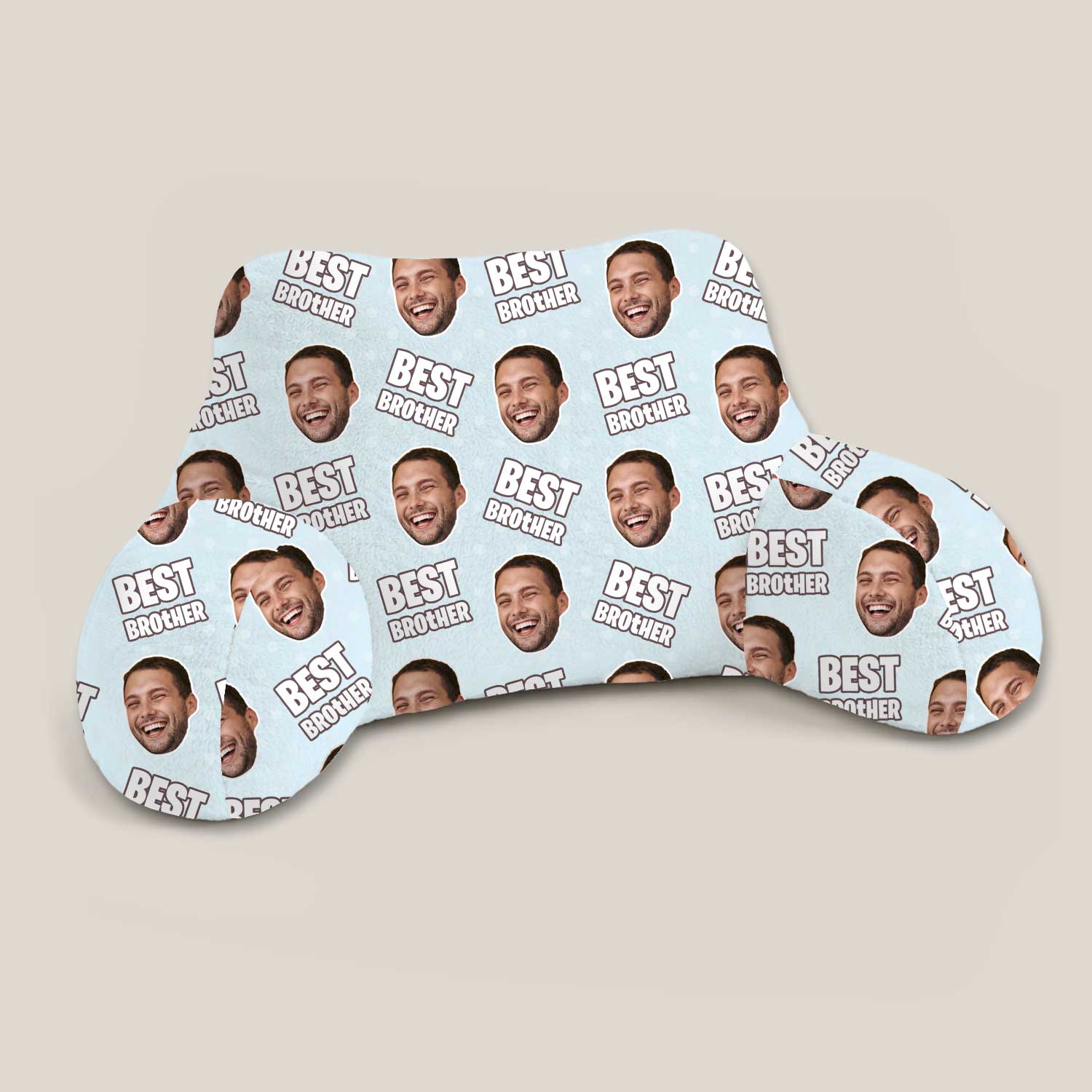 Personalised Best Brother Cuddle Cushion