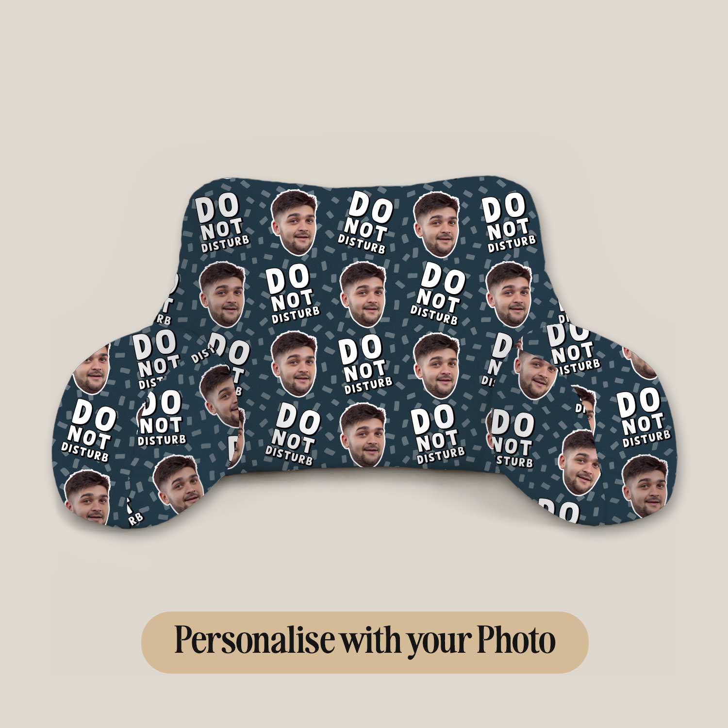 Personalised Do Not Disturb Cuddle Cushion