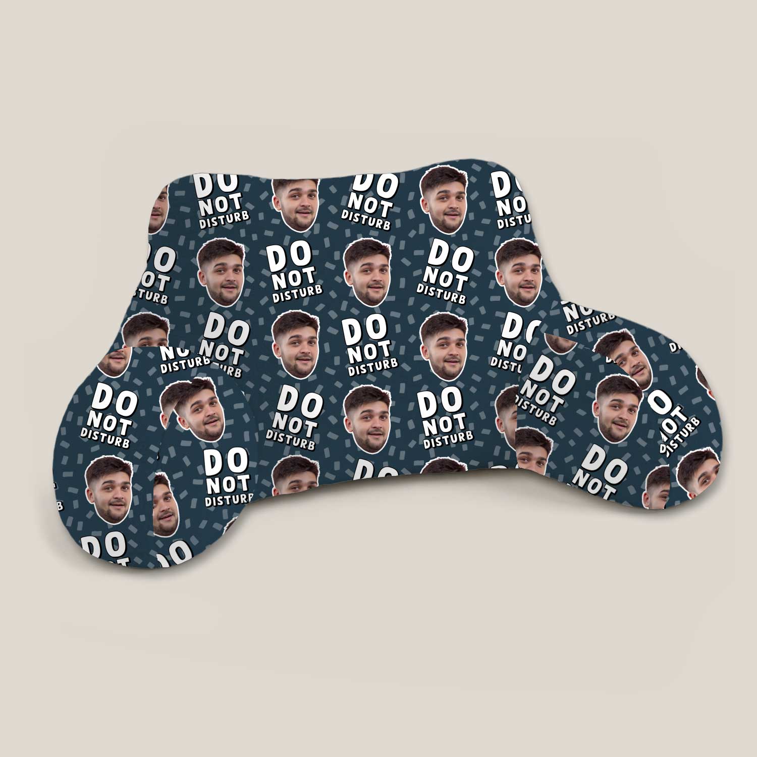 Personalised Do Not Disturb Cuddle Cushion