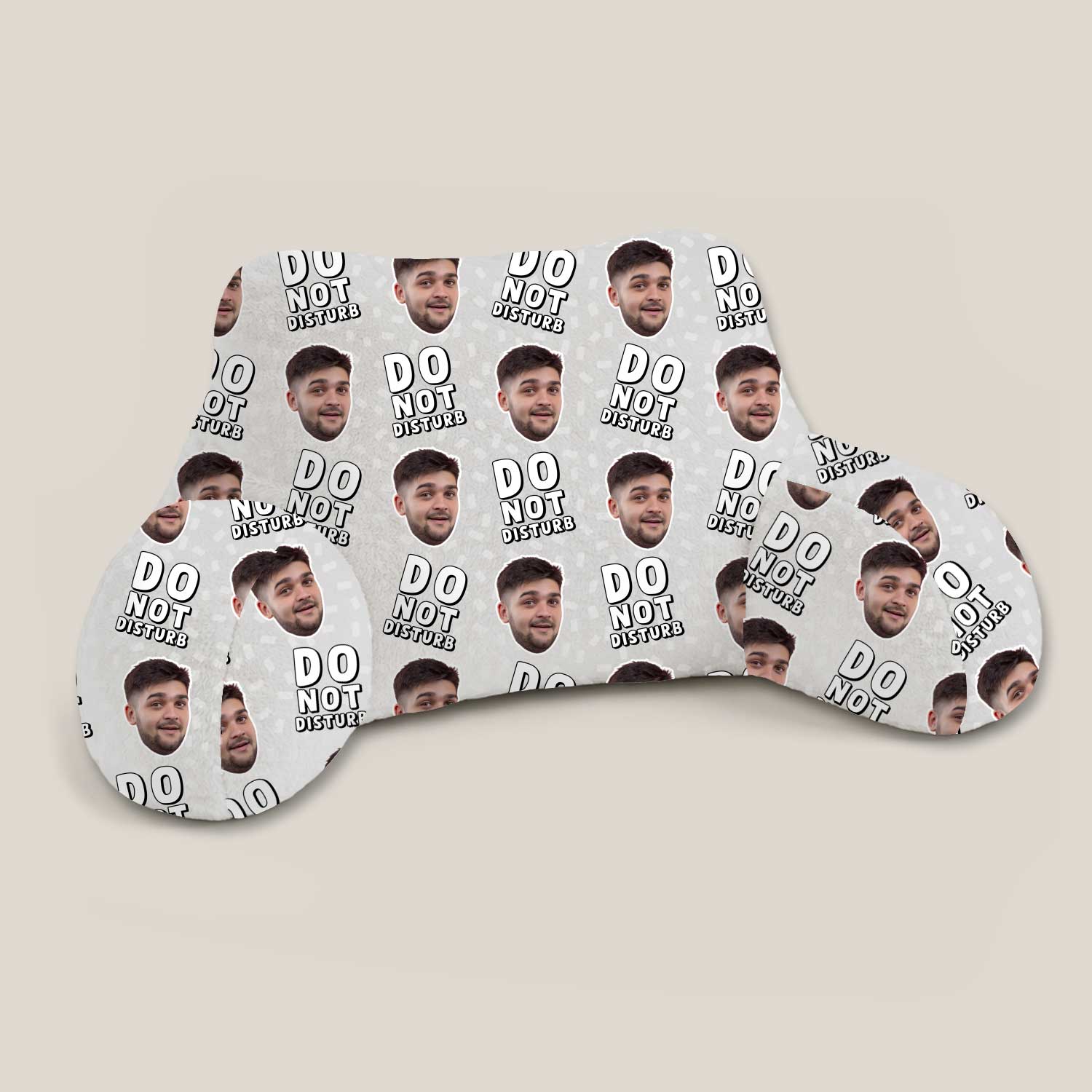 Personalised Do Not Disturb Cuddle Cushion