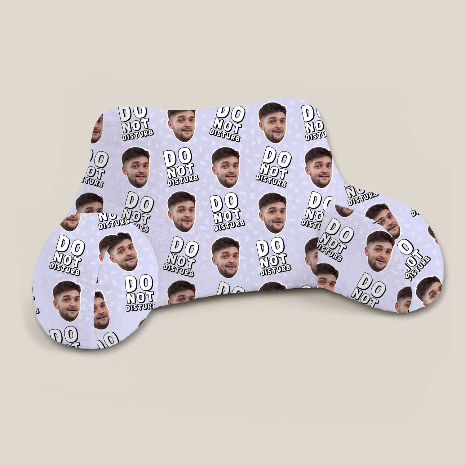 Personalised Do Not Disturb Cuddle Cushion