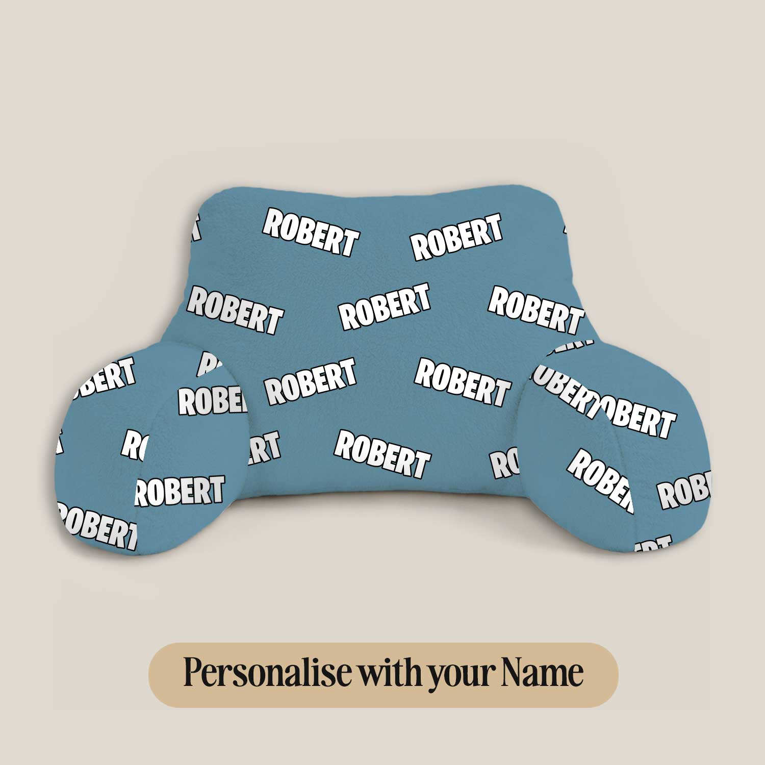 Personalised All Over Name Cuddle Cushion