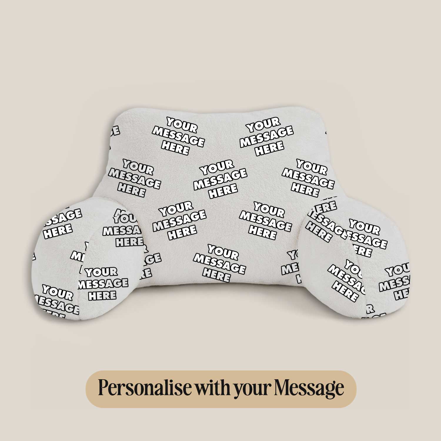 Personalised [Message] Cuddle Cushion