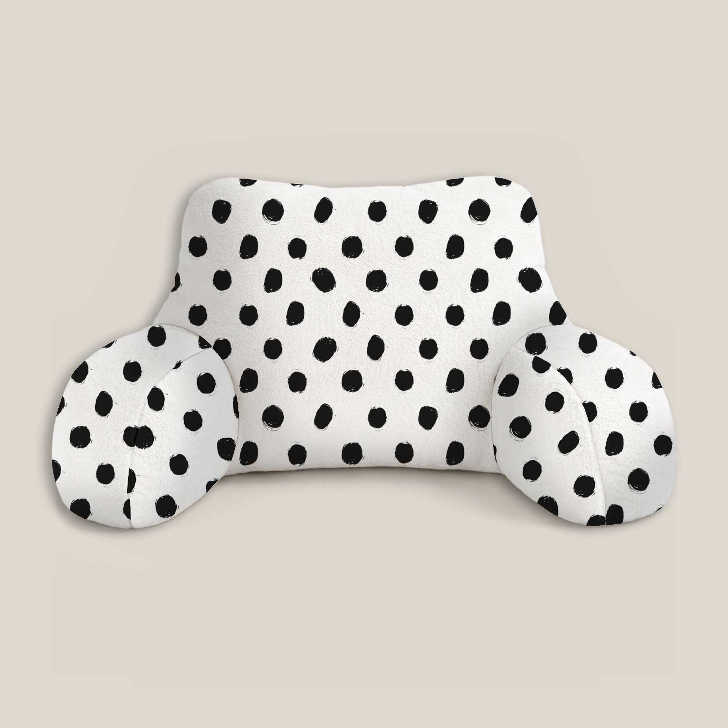 Adult Polka Dot Print Cuddle Cushion