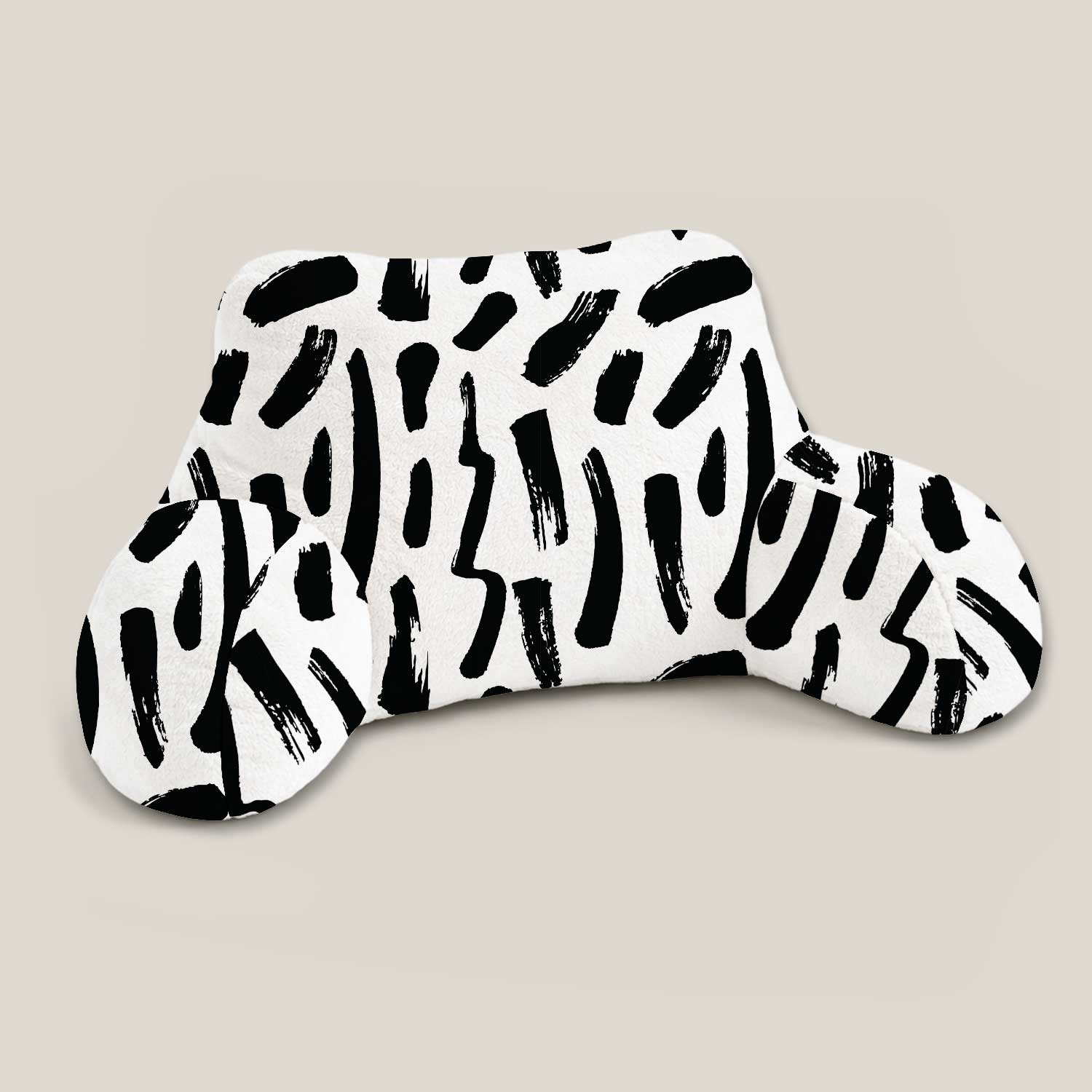 Adult Abstract Brush Stroke Cuddle Cushion