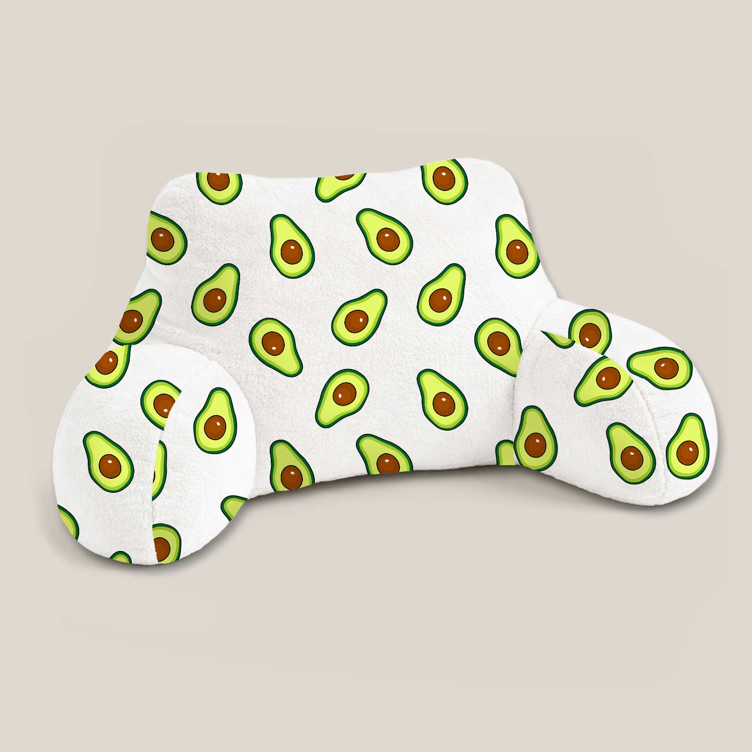 Adult Avacado Print Cuddle Cushion