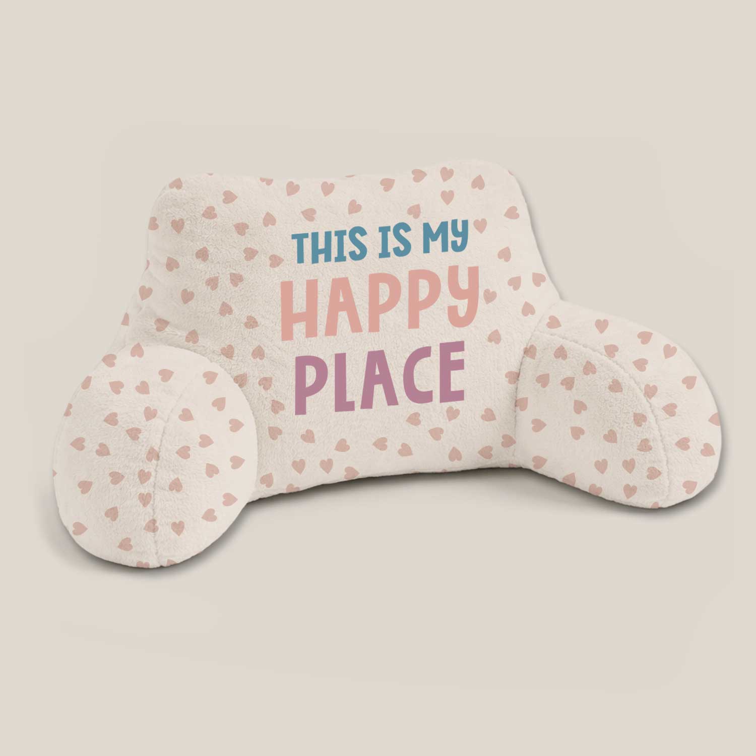 Adult This Is My Happy Place Print Cuddle Cushion