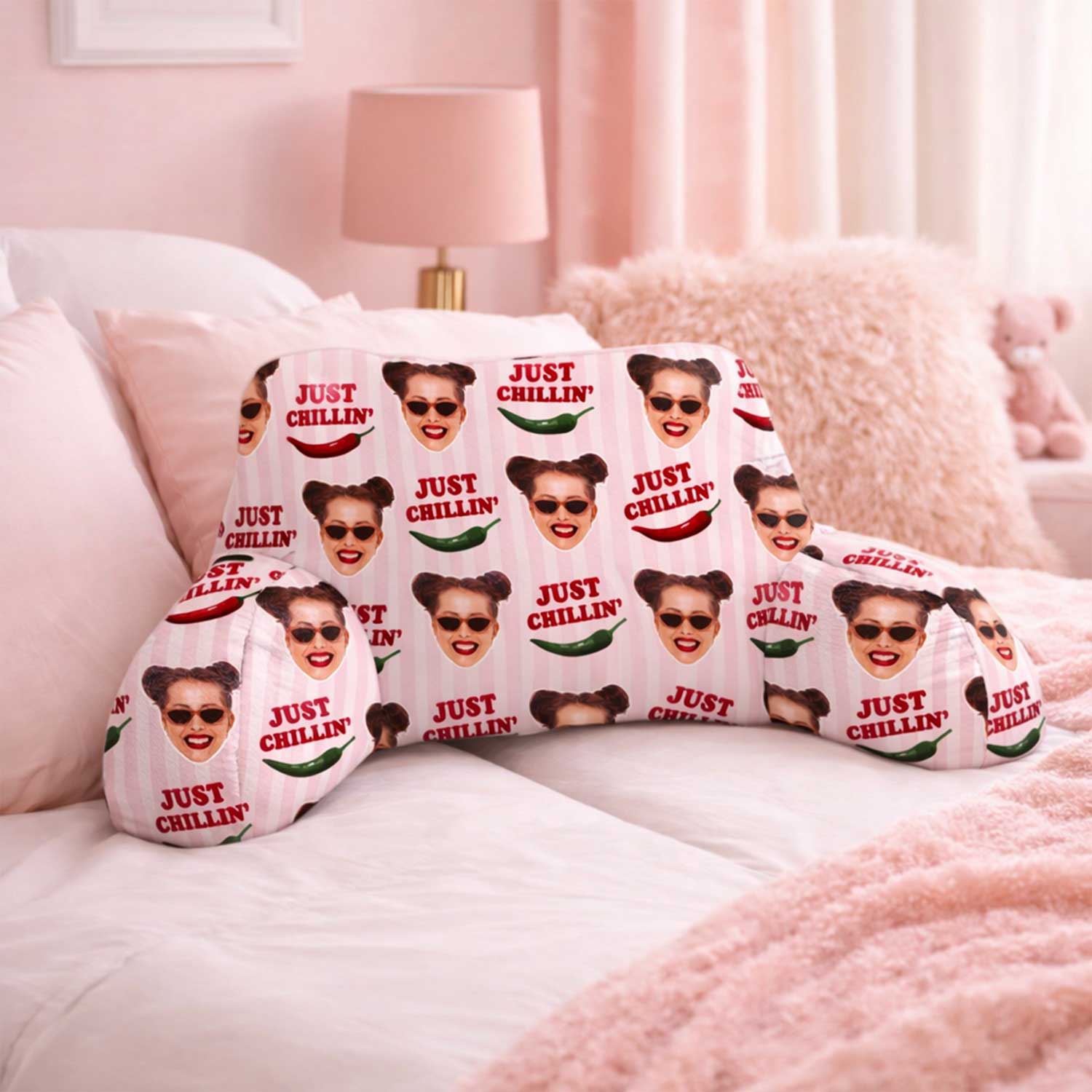 Personalised Just Chillin' Cuddle Cushion