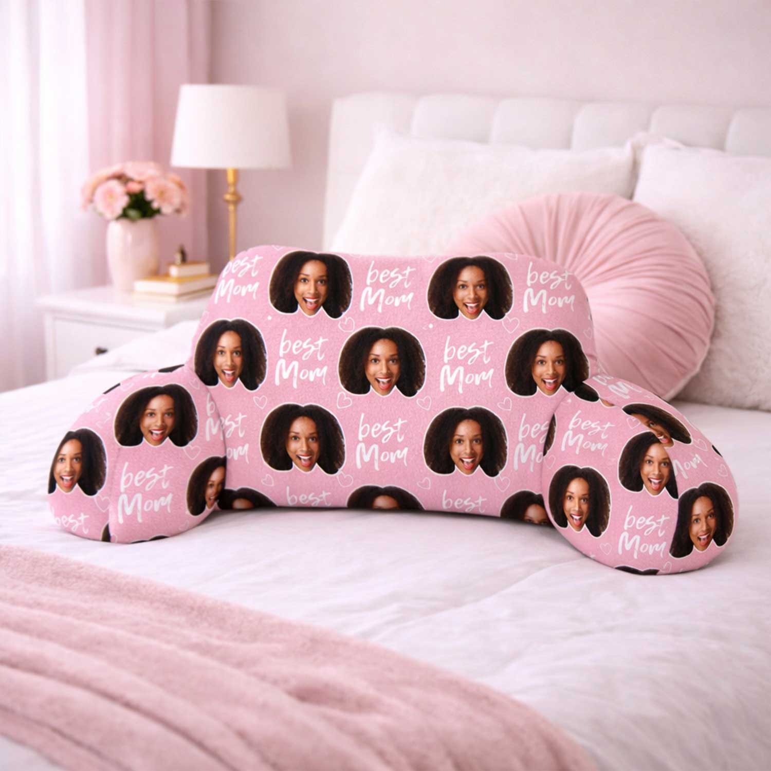 Personalised Best Mom Cuddle Cushion