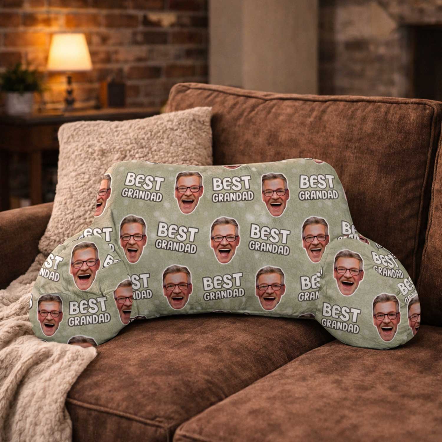 Personalised Best Grandad Cuddle Cushion