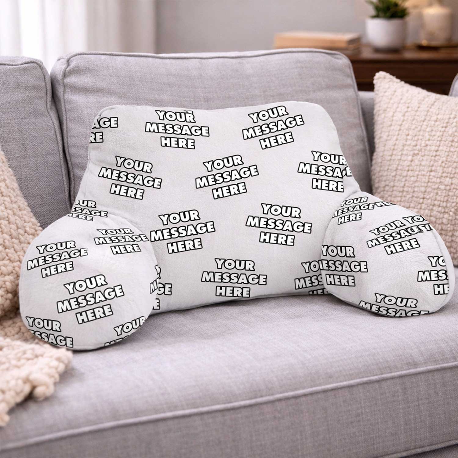 Personalised [Message] Cuddle Cushion