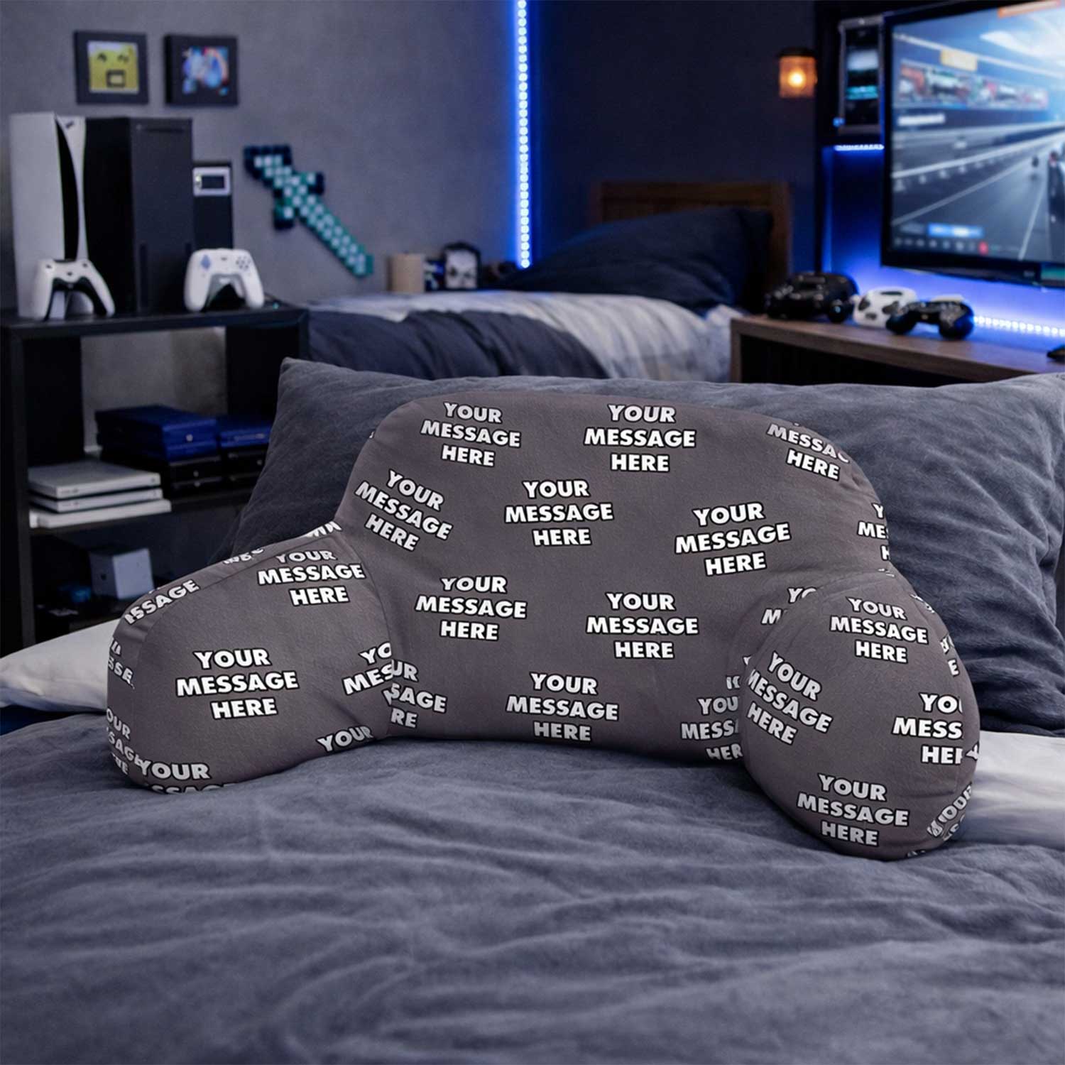 Personalised Kids [Message] Cuddle Cushion