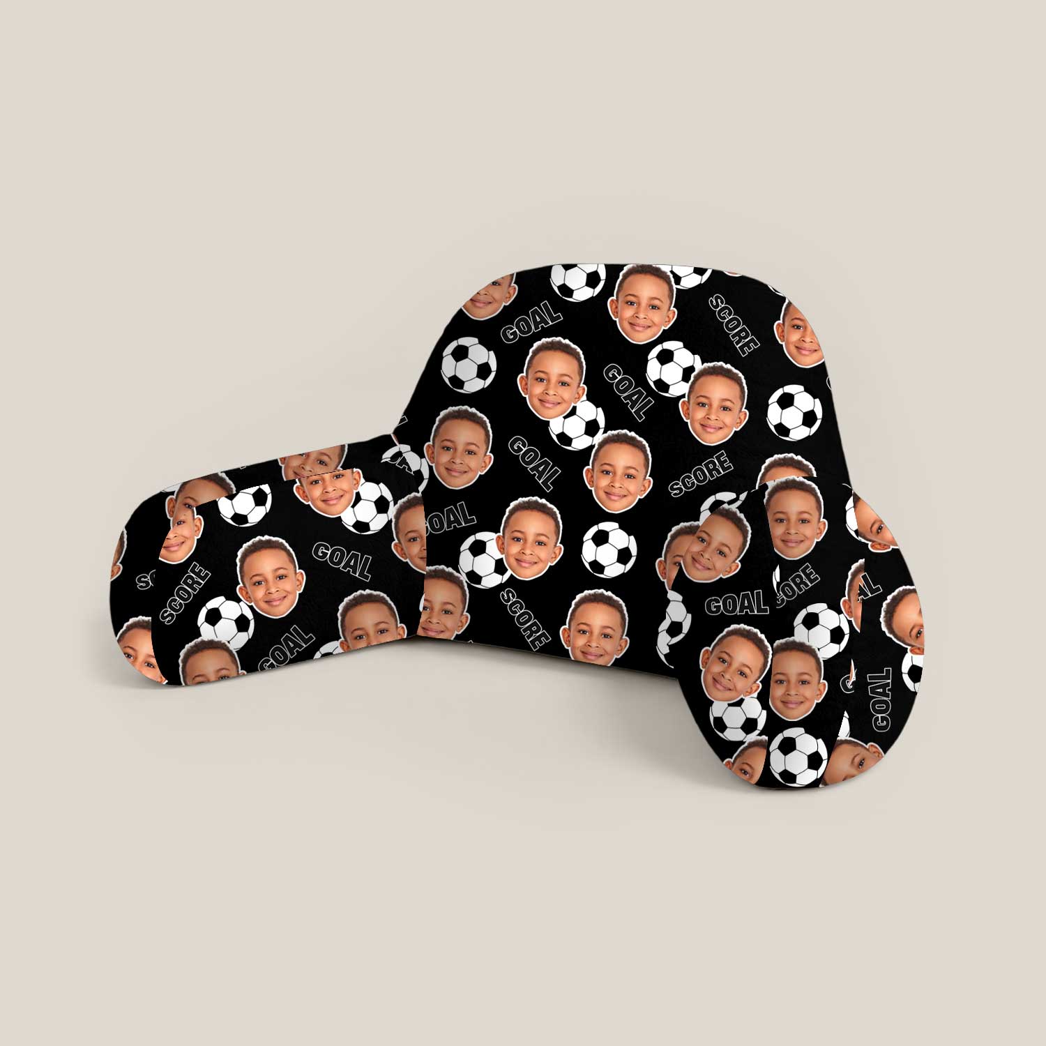 Personalised Kids Football Cuddle Cushion