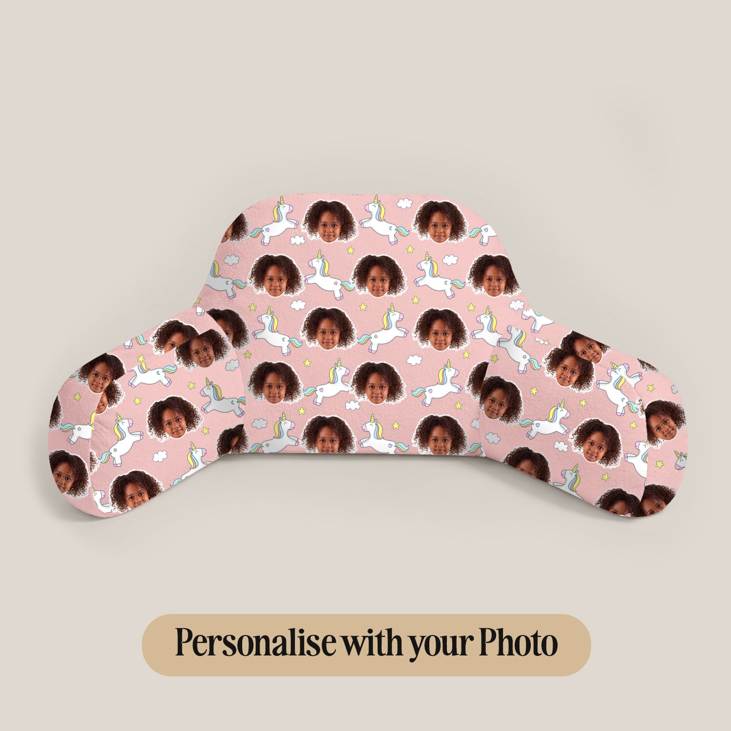 Personalised Kids Unicorn Cuddle Cushion