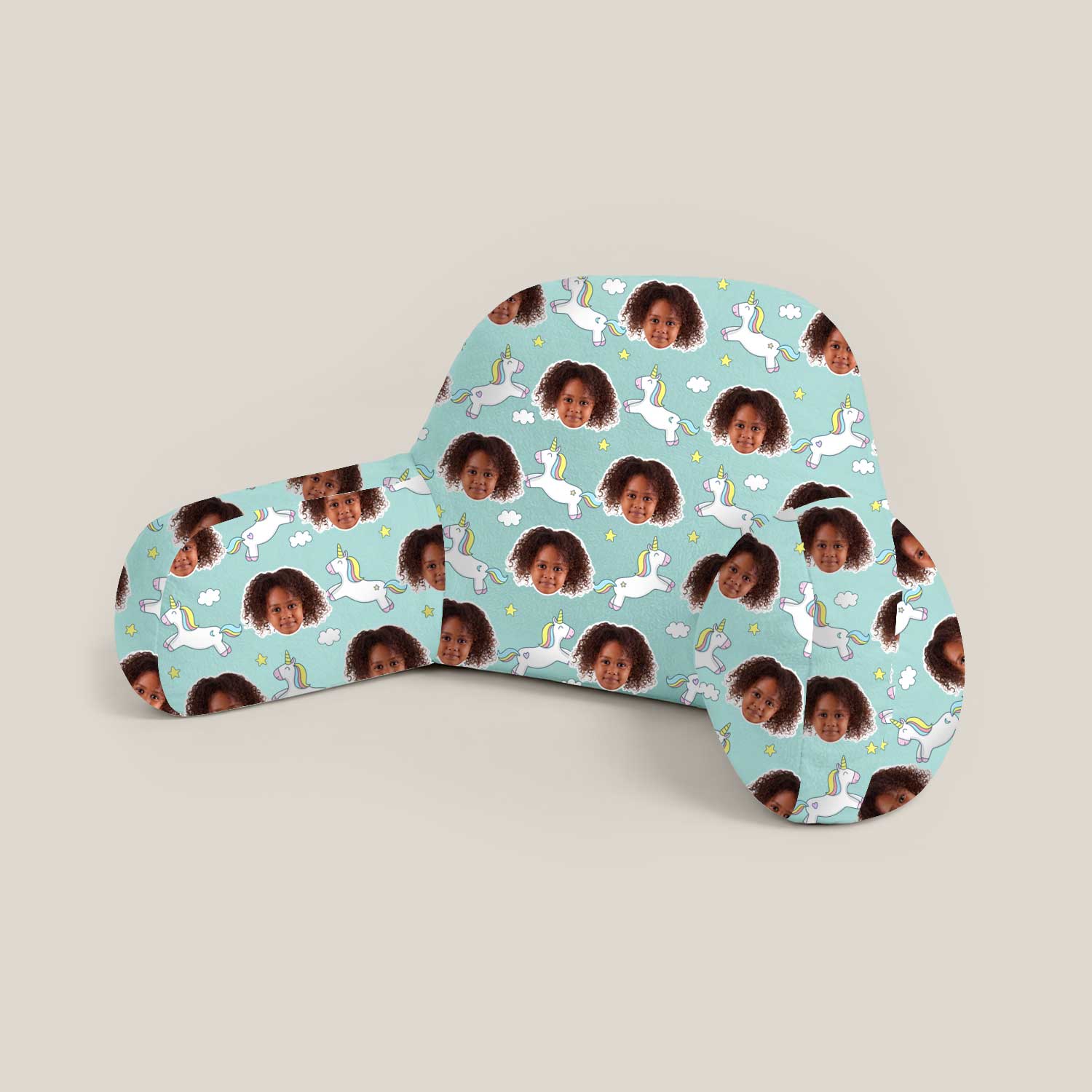 Personalised Kids Unicorn Cuddle Cushion