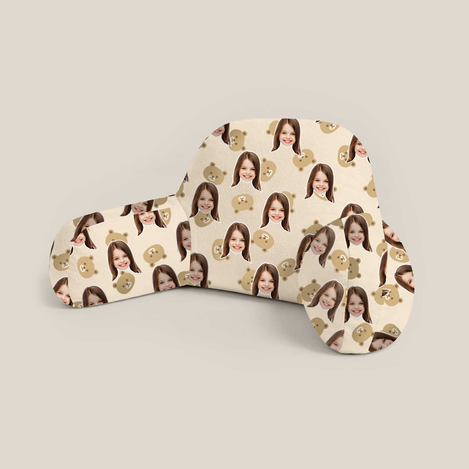 Personalised Kids Teddy Bear Cuddle Cushion