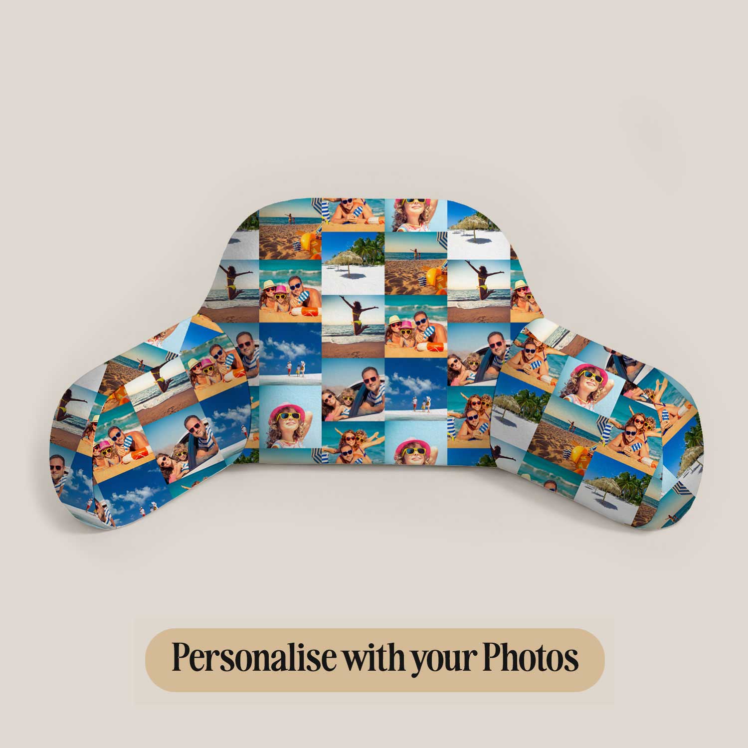 Personalised Kids Photo Collage Cuddle Cushion