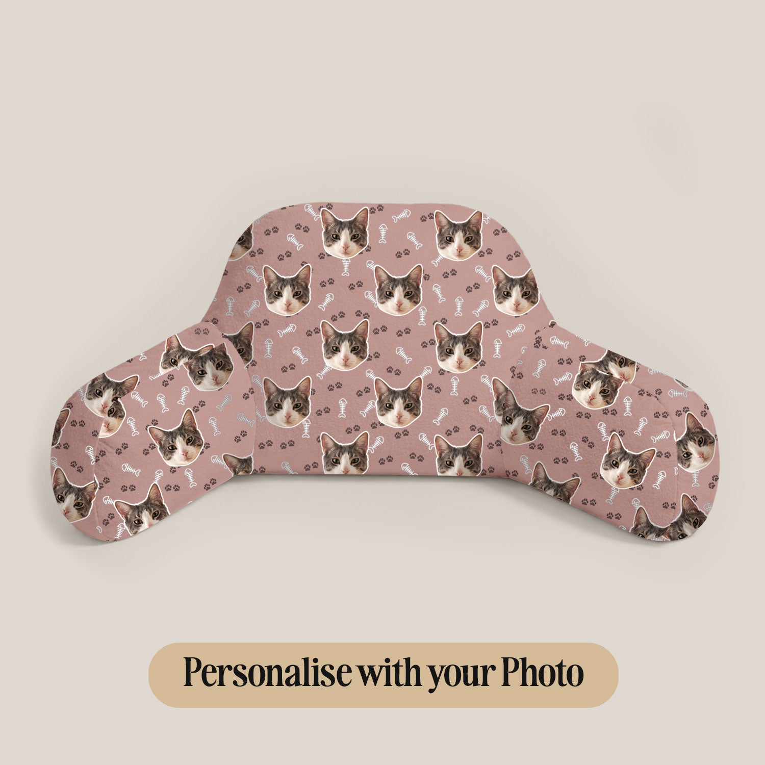 Personalised Kids Cat Cuddle Cushion