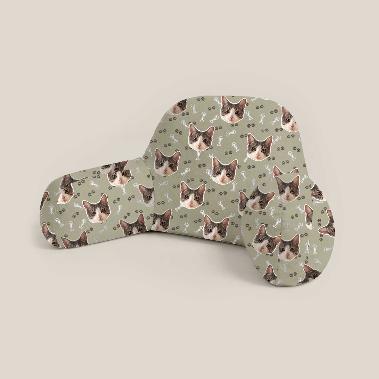 Personalised Kids Cat Cuddle Cushion
