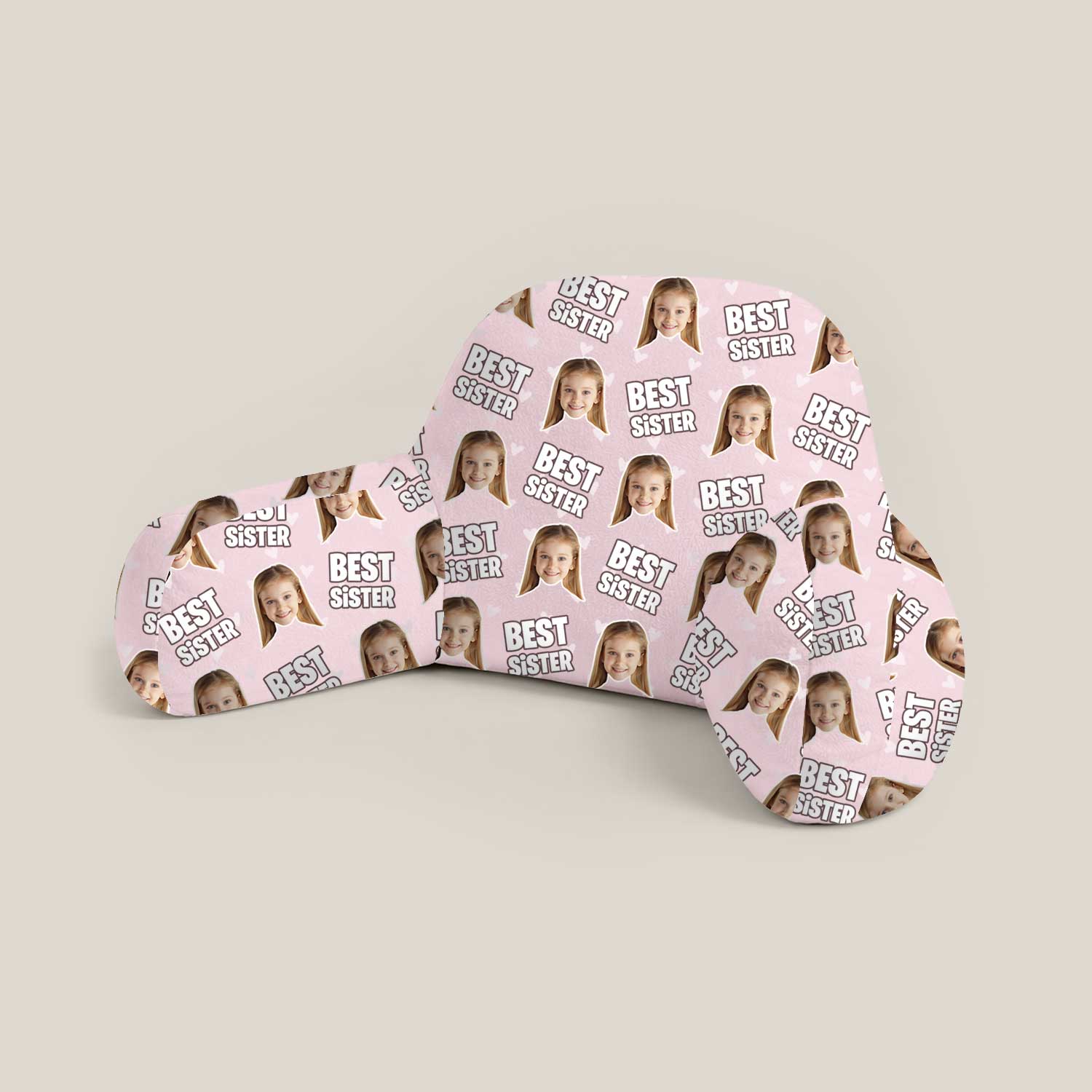 Personalised Kids Best Sister Cuddle Cushion