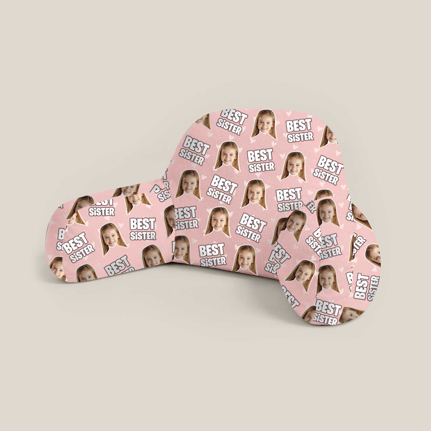 Personalised Kids Best Sister Cuddle Cushion