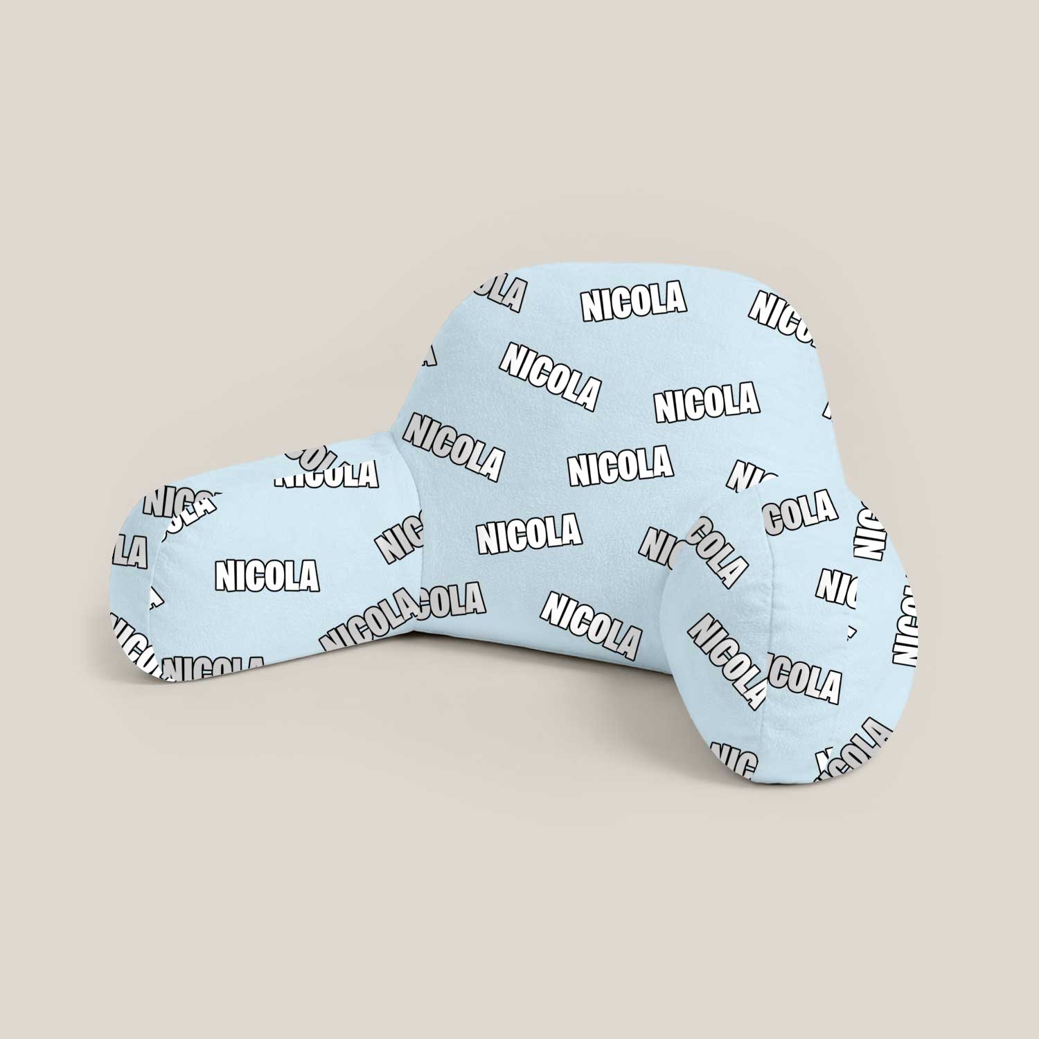 Personalised Kids All Over Name Cuddle Cushion