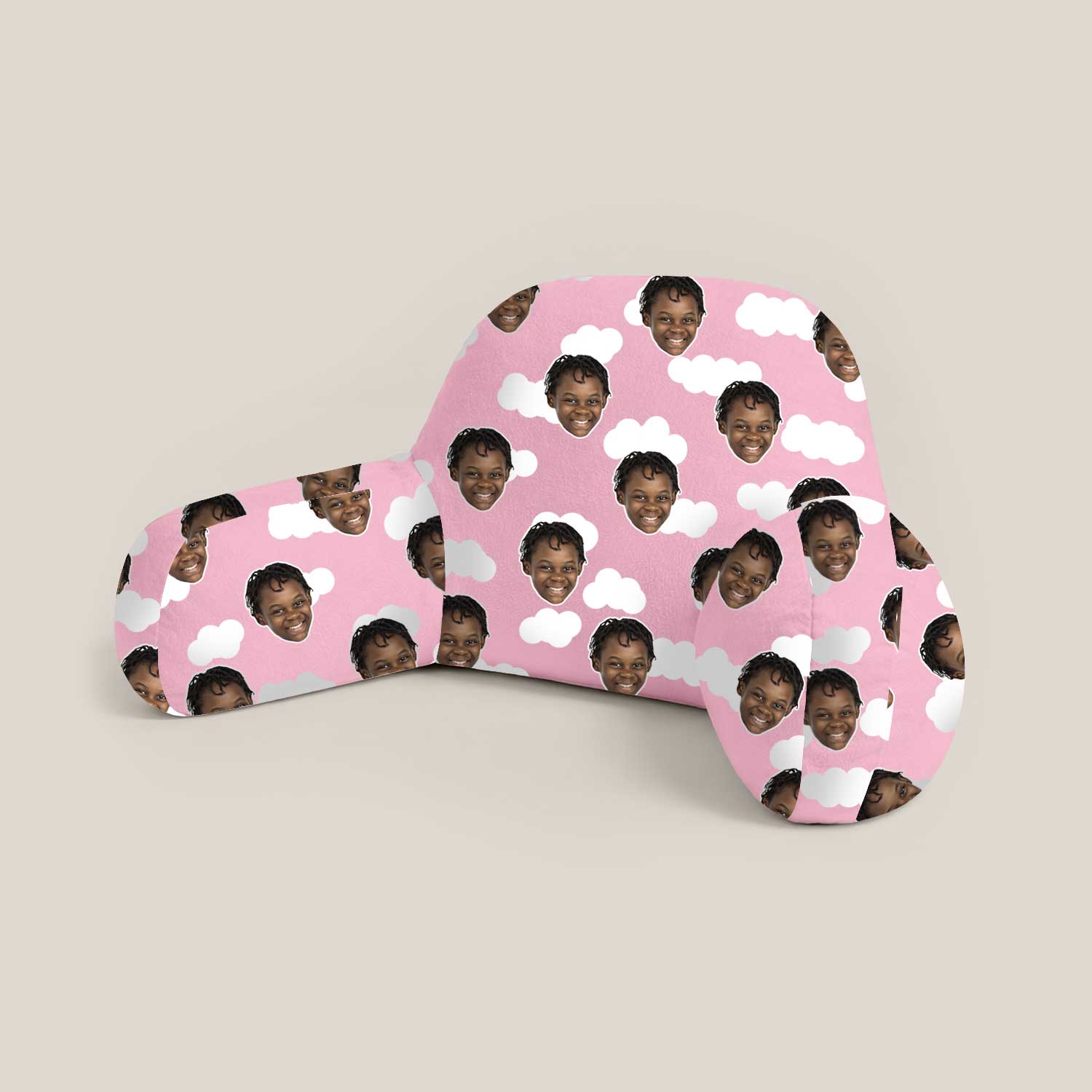 Personalised Kids Clouds Cuddle Cushion