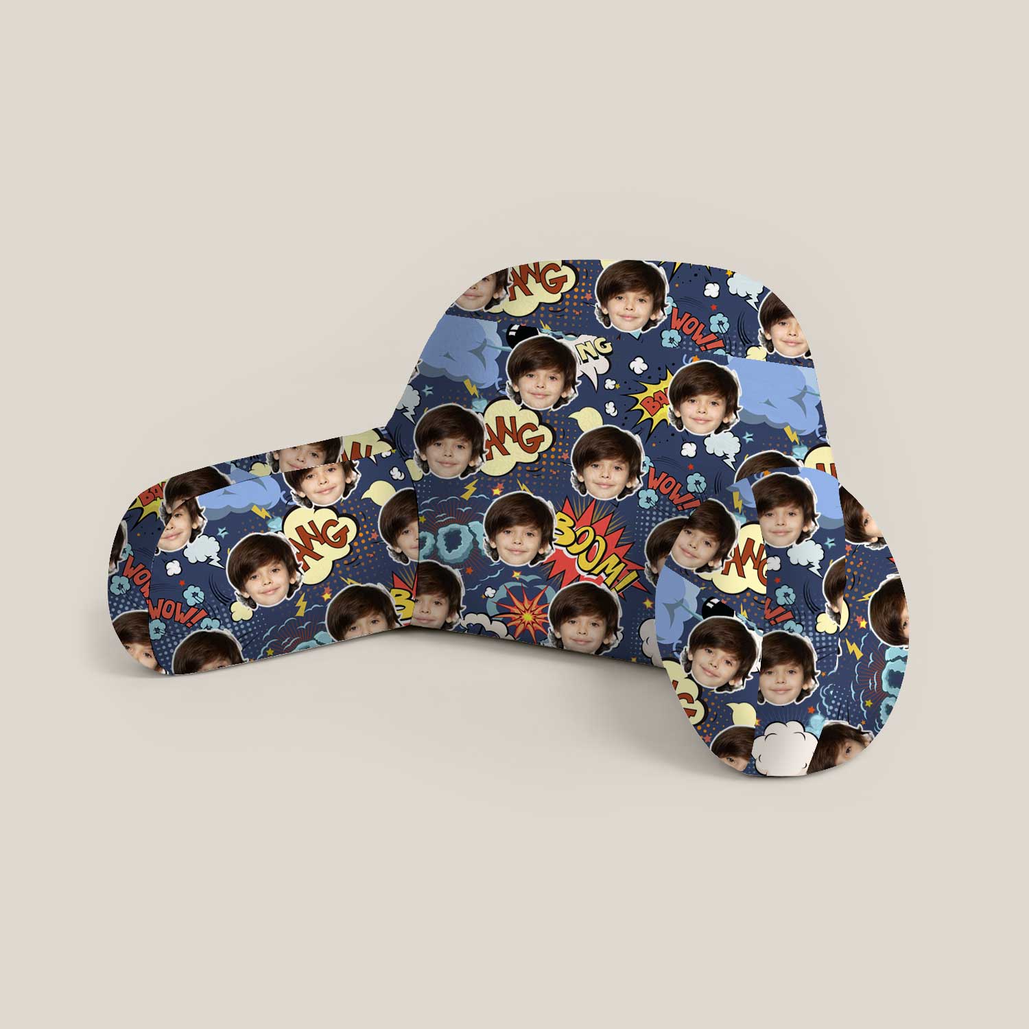 Personalised Kids Comic Cuddle Cushion