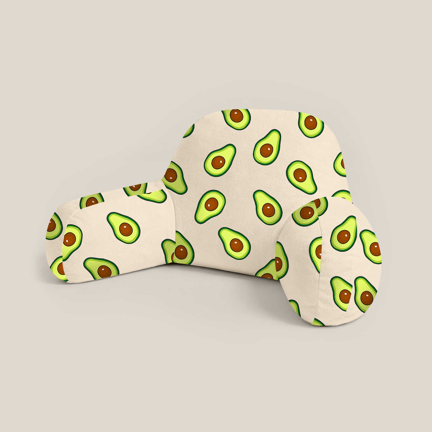 Kids Avocado Print Cuddle Cushion