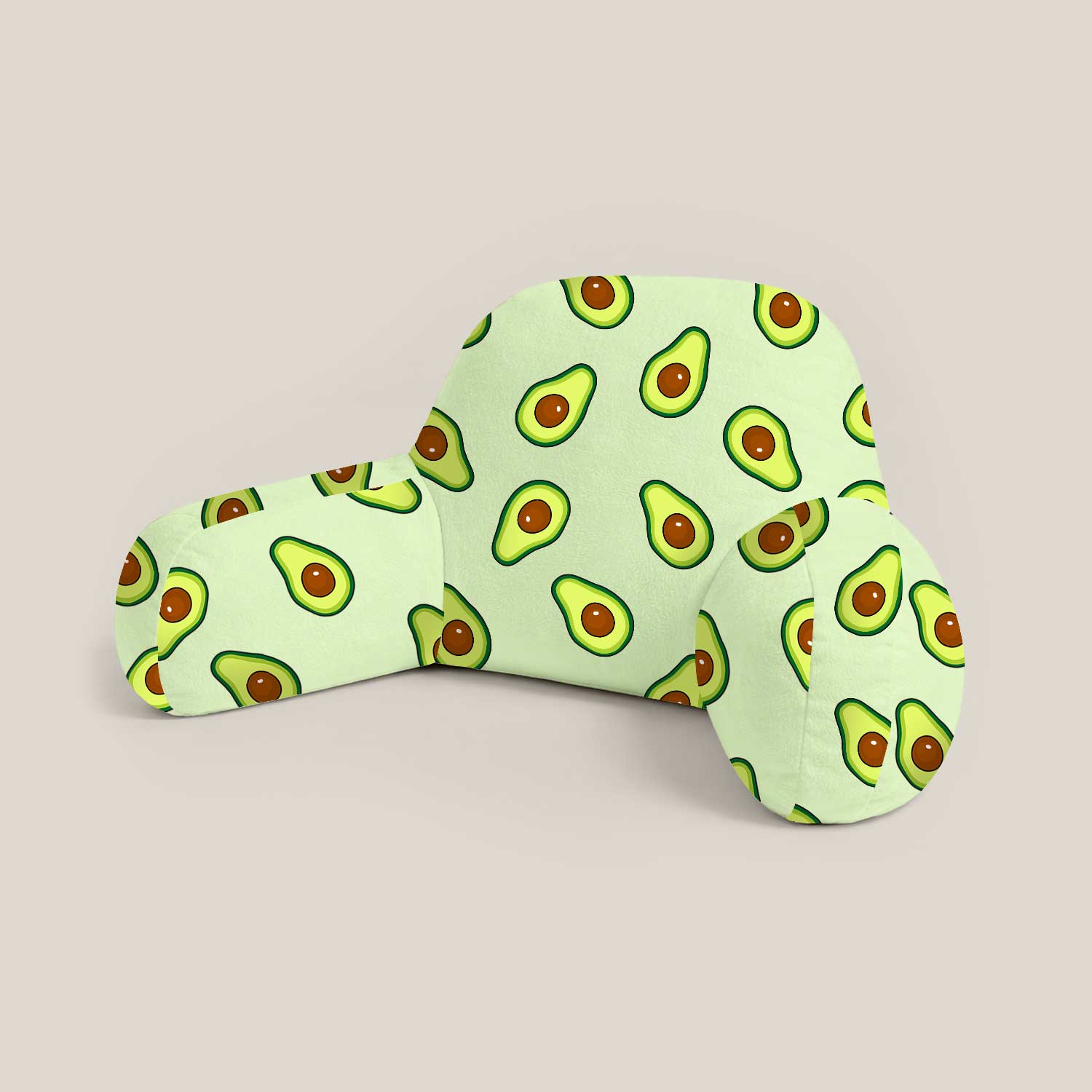 Kids Avocado Print Cuddle Cushion