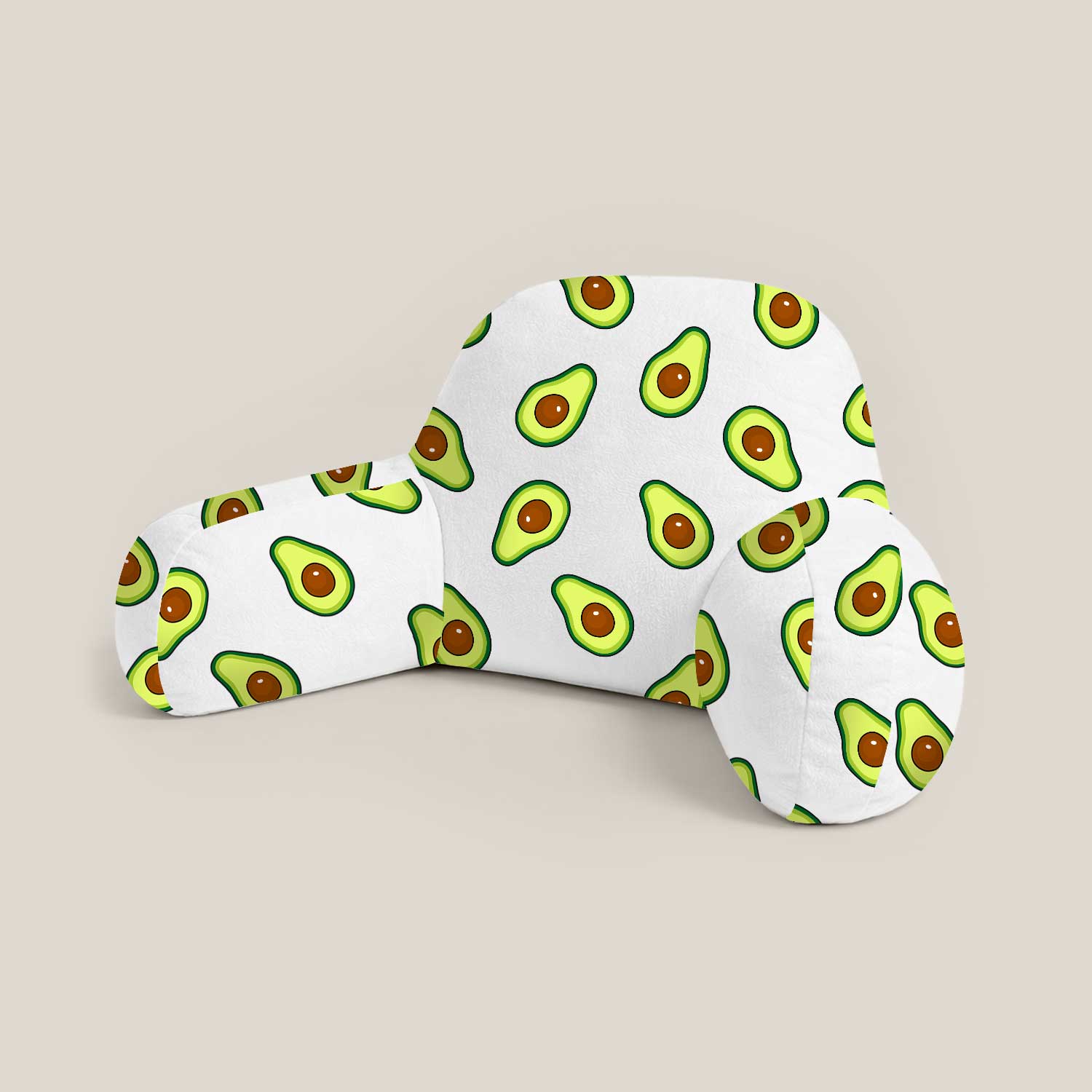 Kids Avocado Print Cuddle Cushion