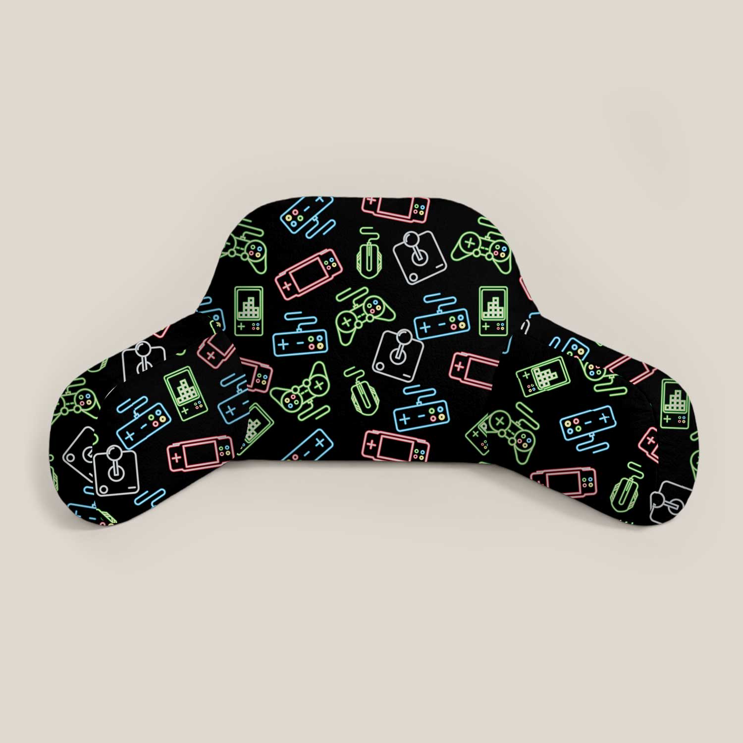 Kids Neon Gamer Cuddle Cushion