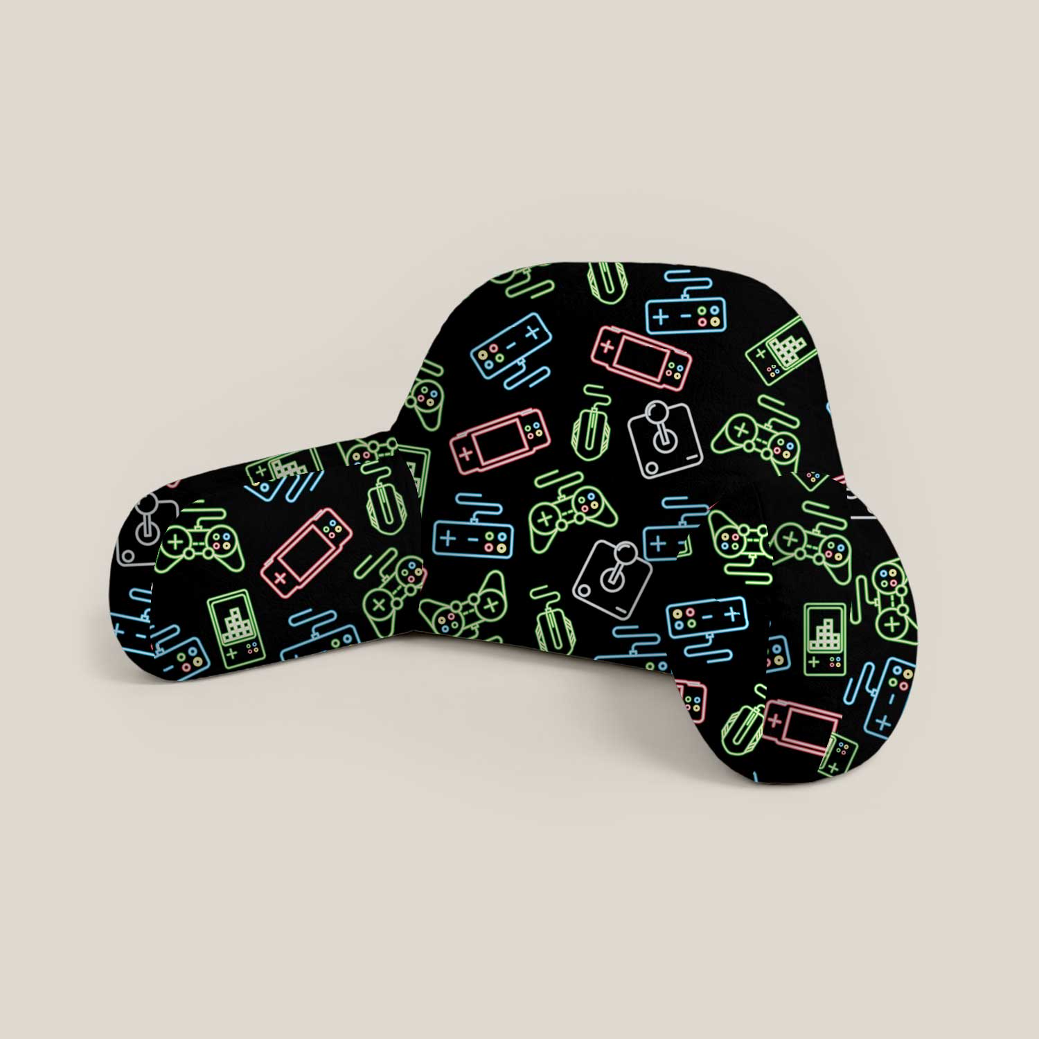 Kids Neon Gamer Cuddle Cushion